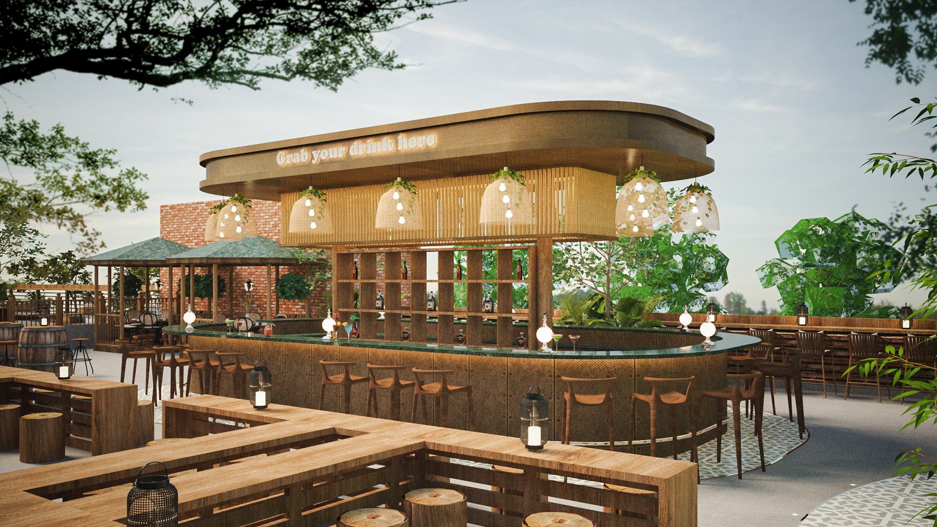 Sea Forest 餐厅丨柬埔寨蒙多基里丨The 3 Design by R&K-26