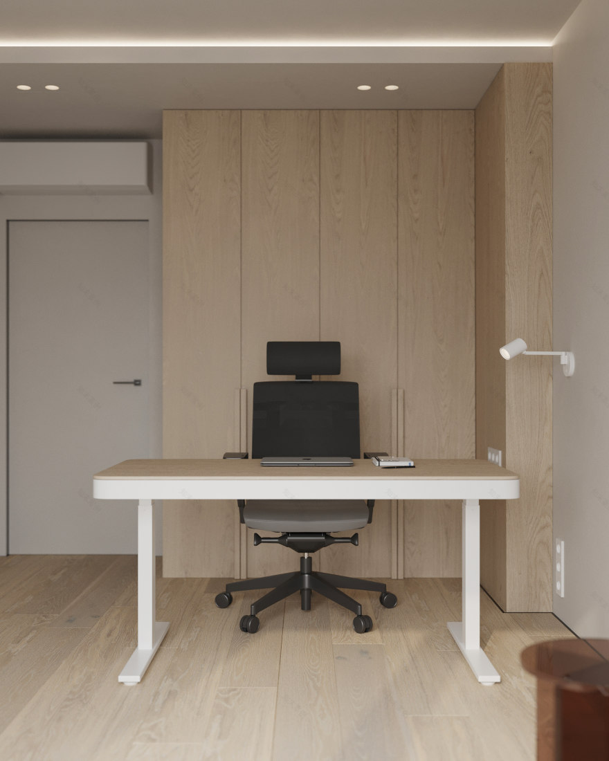 BLACK & WHITE公寓设计丨波兰克拉科夫-30