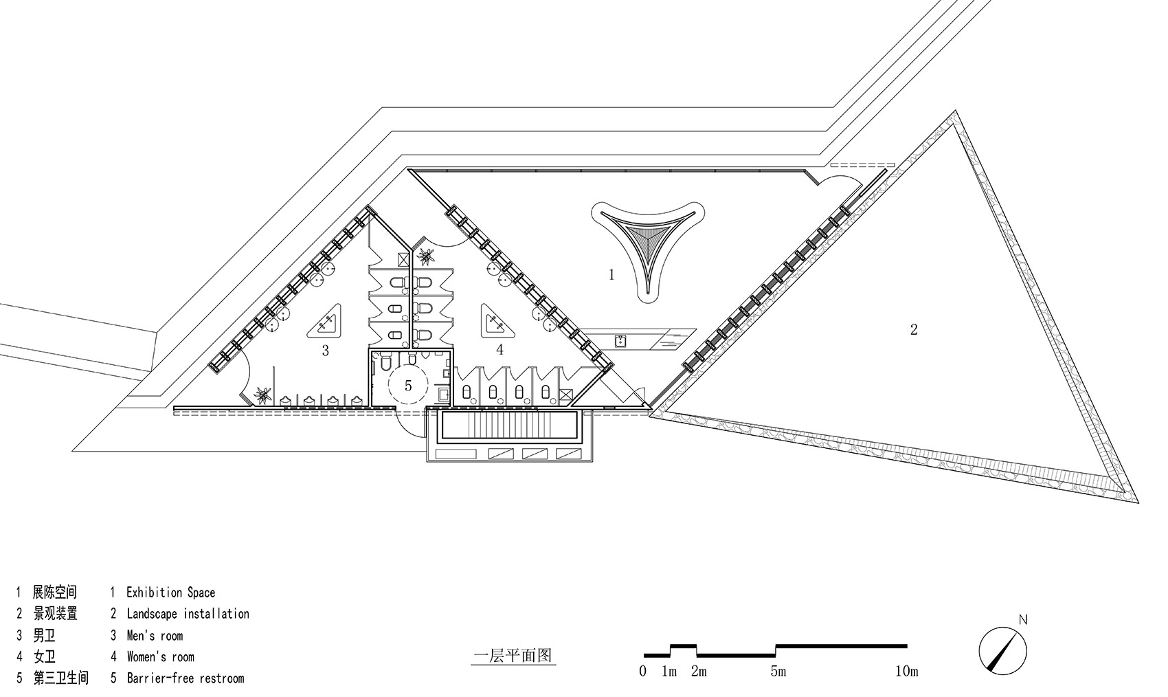 固城湖金沙滩驿站丨中国南京丨中国美术学院风景建筑设计研究总院  青年创作中心-47