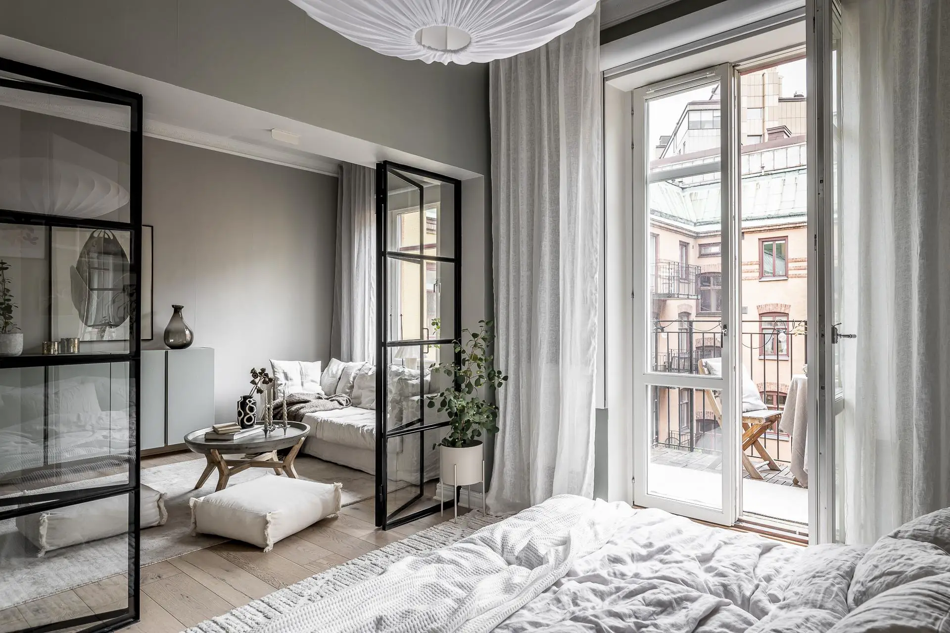 优雅温馨的 44m2 瑞典公寓设计-1