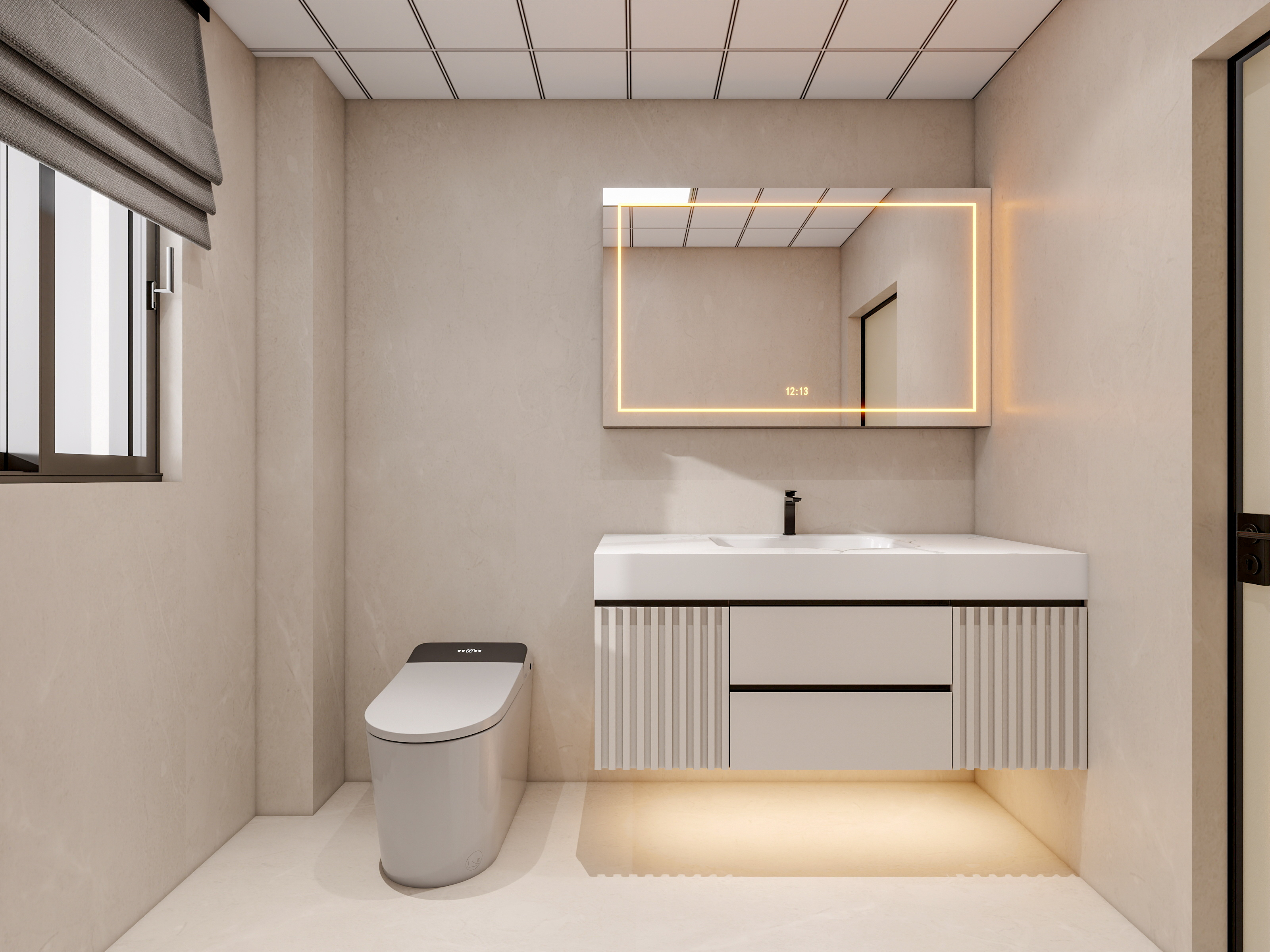 四川岳池香水湾（116平方简约中式三居室）-41