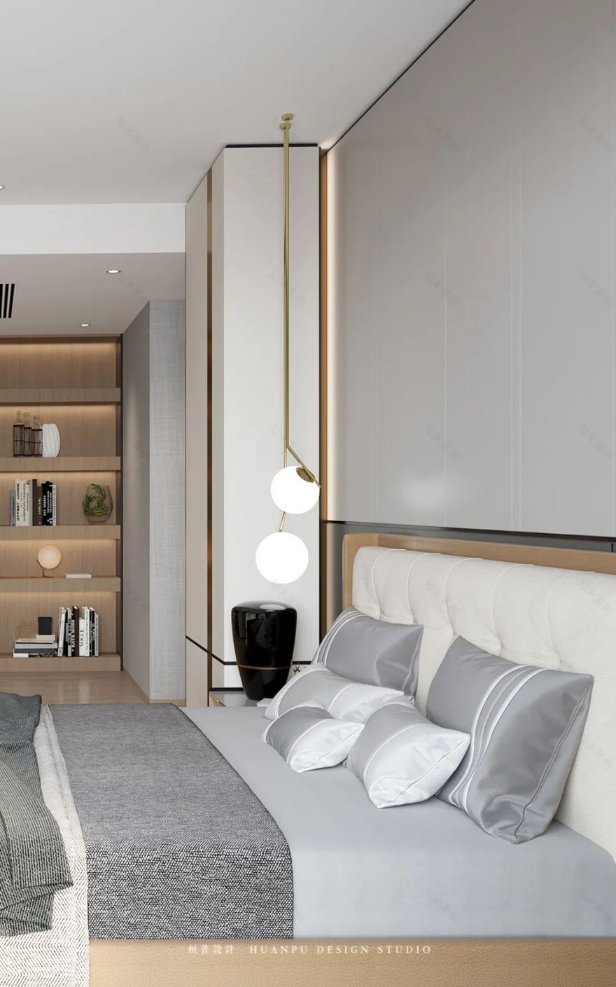 深圳博林天瑞 | 现代简约温馨宅,一家六口的宜居生活-89