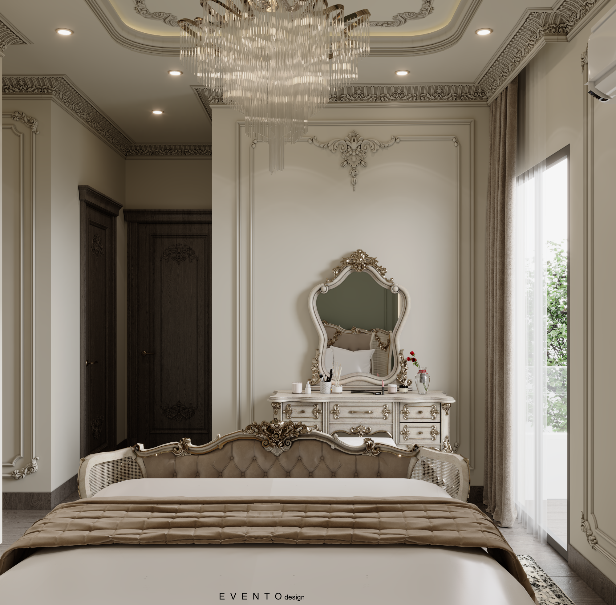 Neoclassic Masterbedroom-1