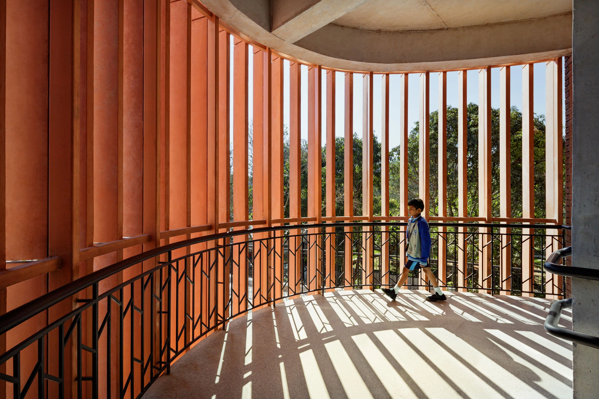 Euro School Bannerghatta 学校丨印度班加罗尔丨Vijay Gupta Architects-32