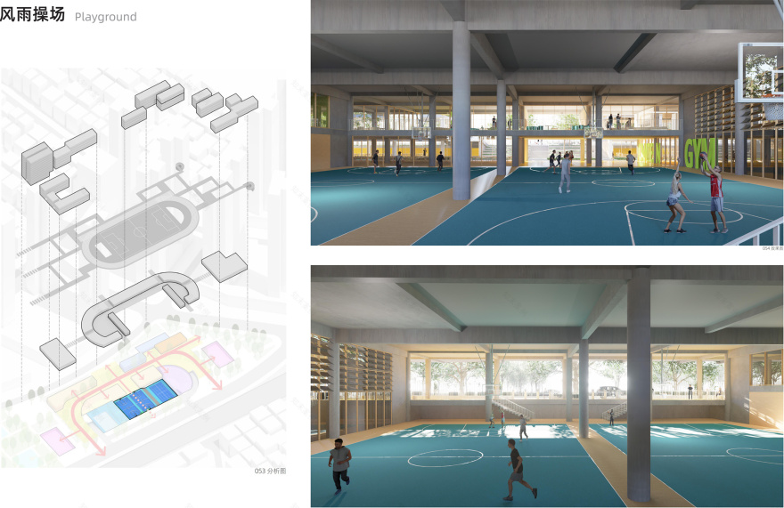 中标方案 | 引绿入园：松岗街道九年一贯制学校新建工程 / 局内设计+和域城建筑设计-28