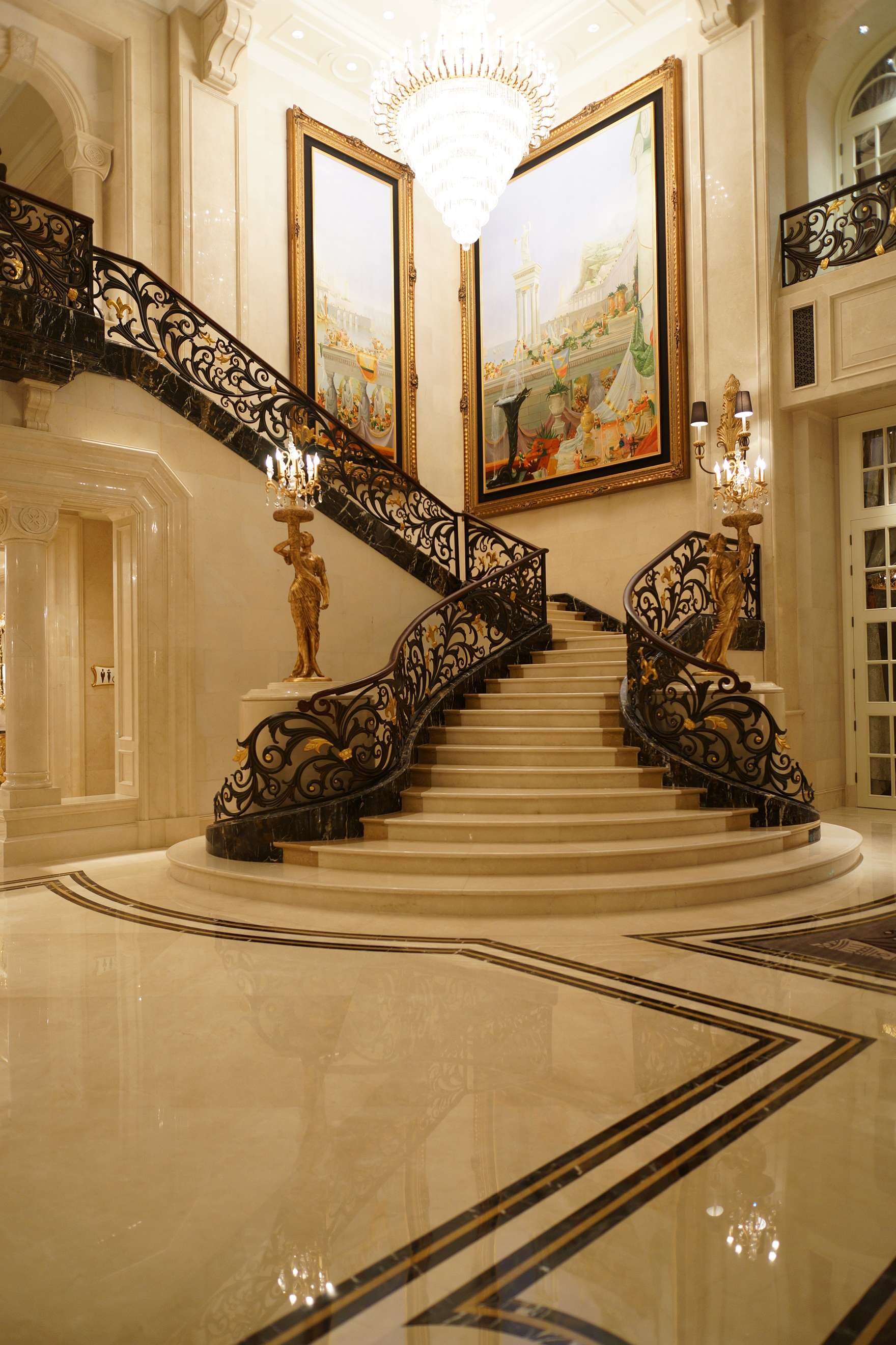 大连城堡酒店大堂区域照片-2-15