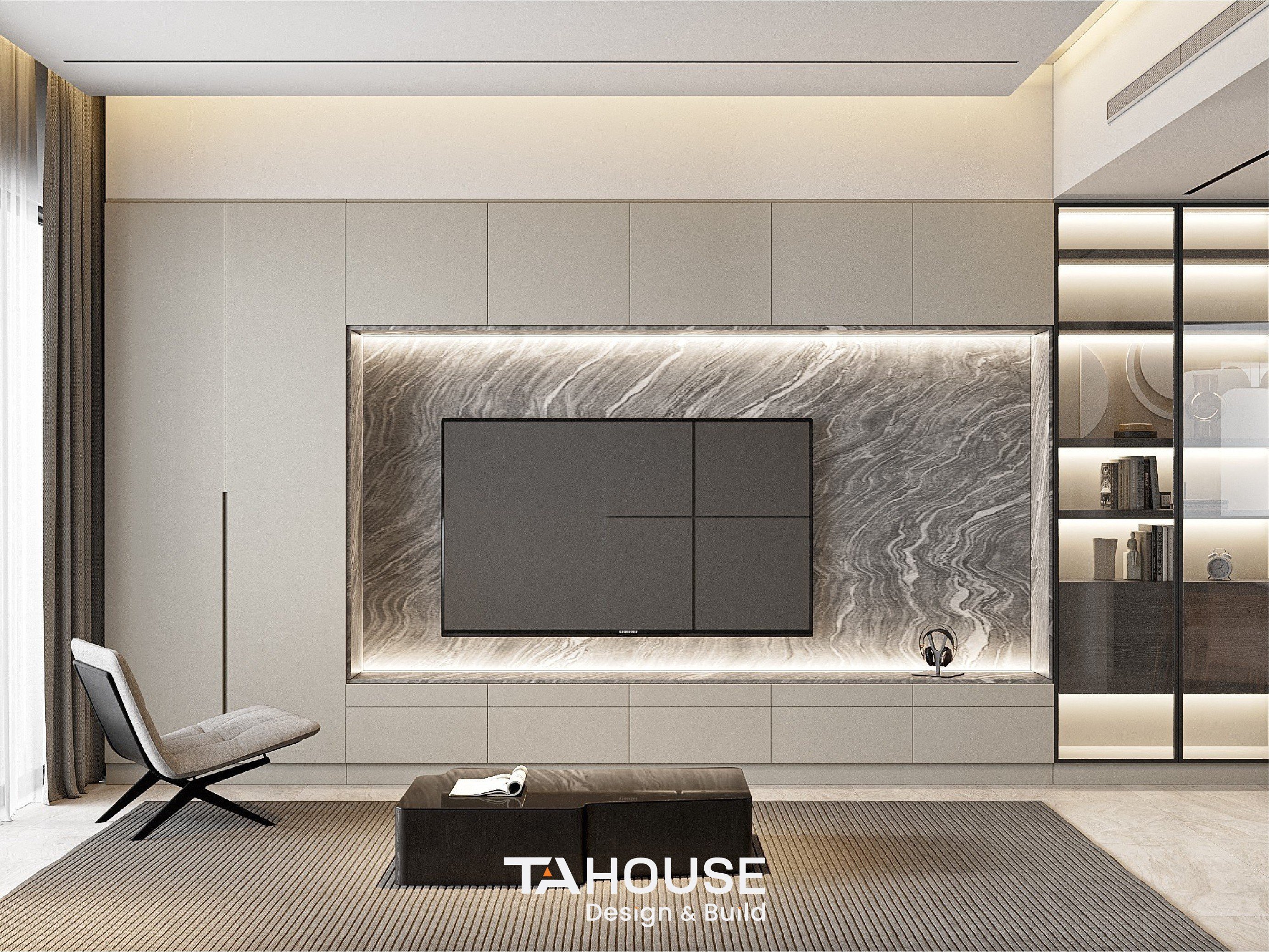 THE RIVER THỦ THIÊM QUẬN 2 室内设计丨越南胡志明市丨TA HOUSE-7