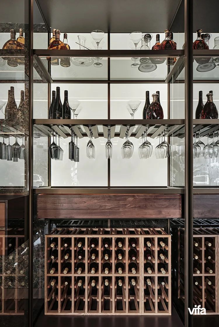 威法别墅客厅酒柜设计丨vifa威法-34