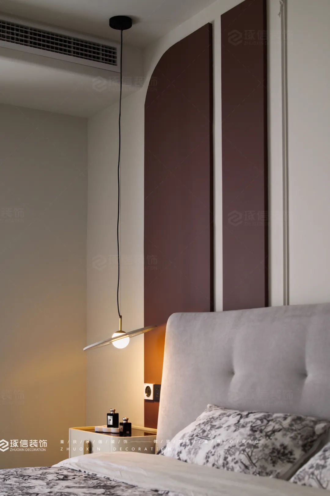 湖山壹号法式混搭别墅设计丨中国重庆丨琢信装饰-33