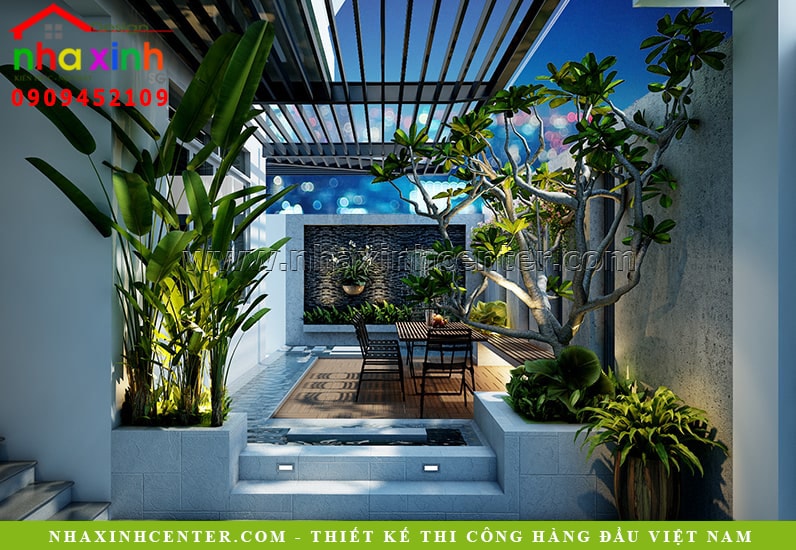 现代别墅丨Nhaxinhcenter-17