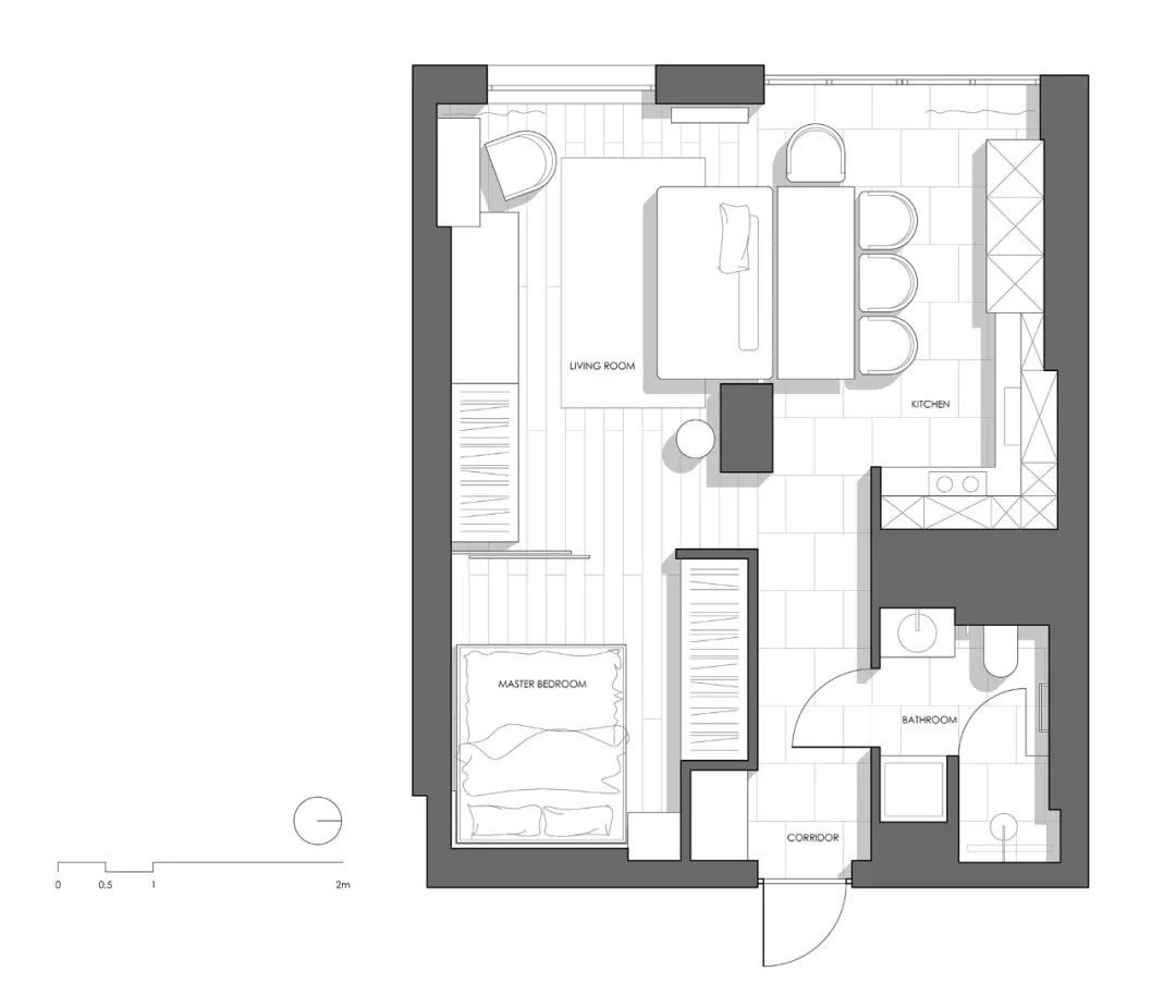 简约质感家居丨OD design studio-38