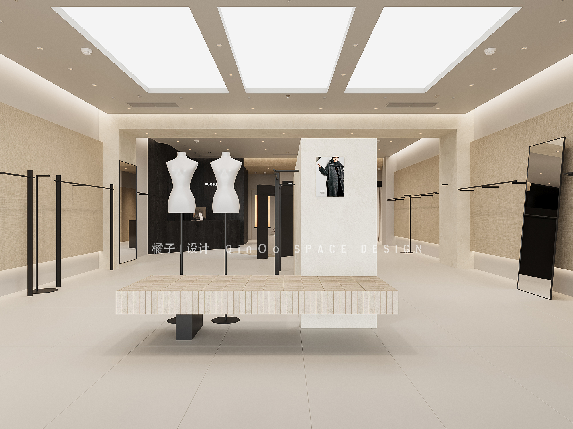 成都极简侘寂感 · 品质韩系服装商场店丨中国成都-3