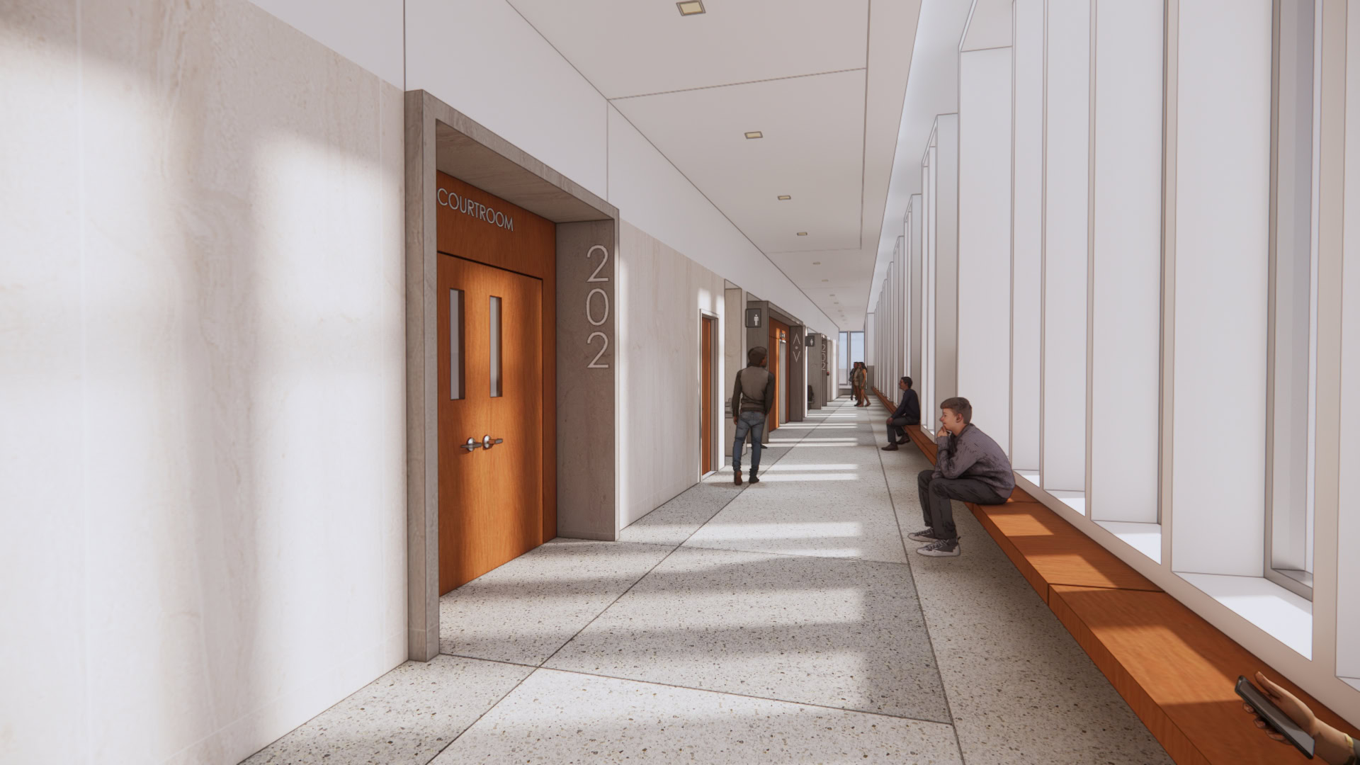 巴伦县司法中心丨美国-15