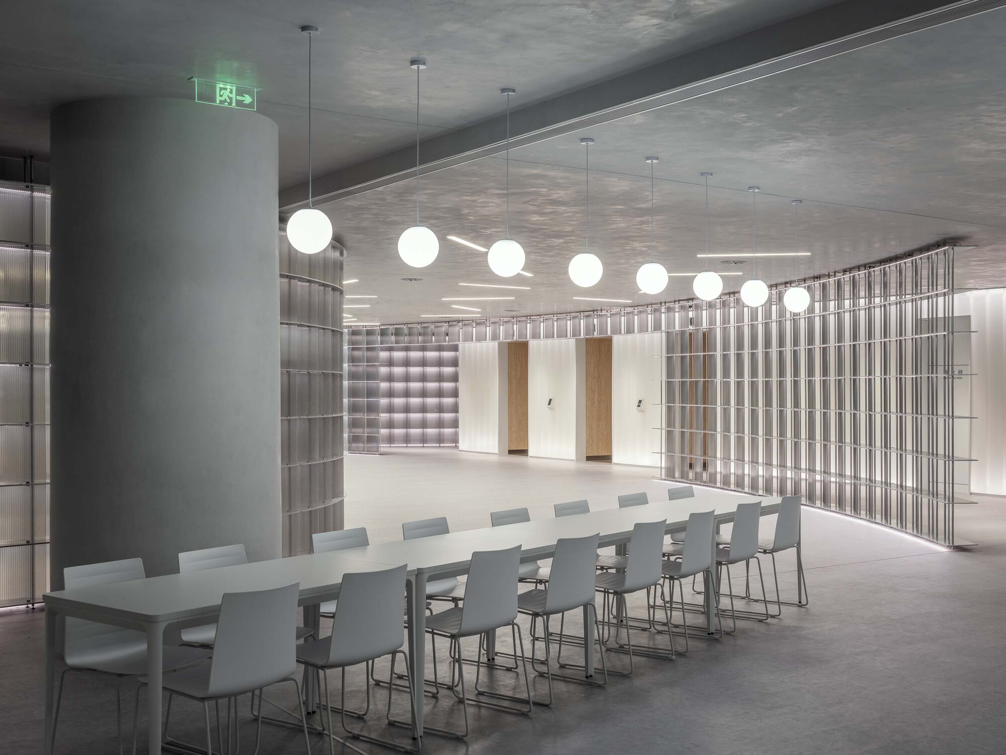 光办公室的绕组框架丨中国上海丨HCCH Studio-36