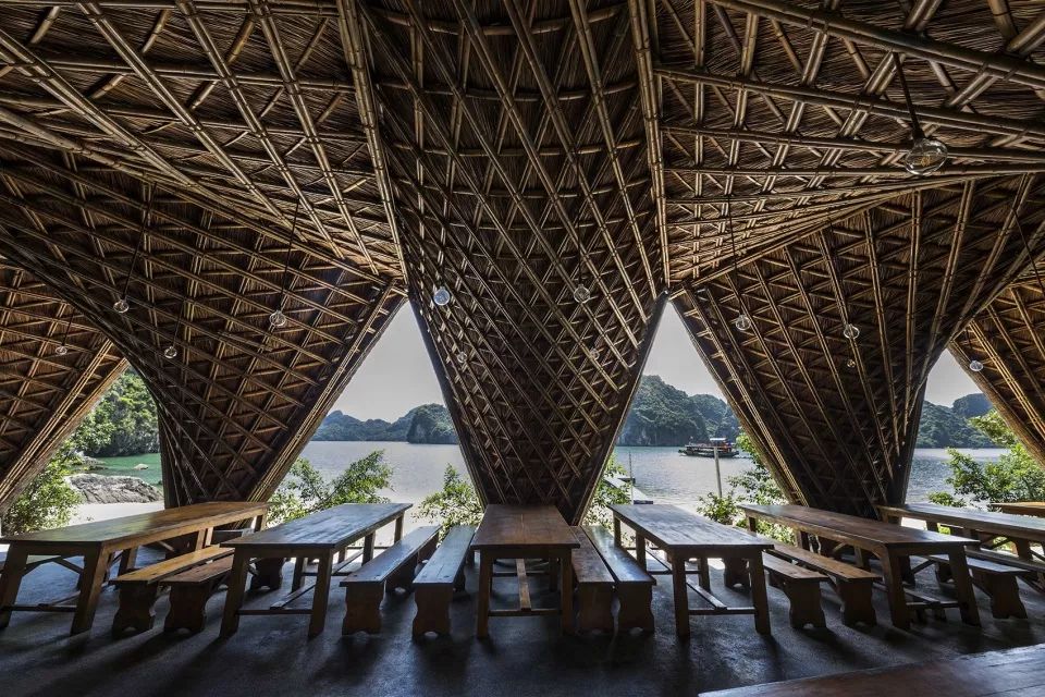 越南竹构漂流岛度假村,环保自然之美-27