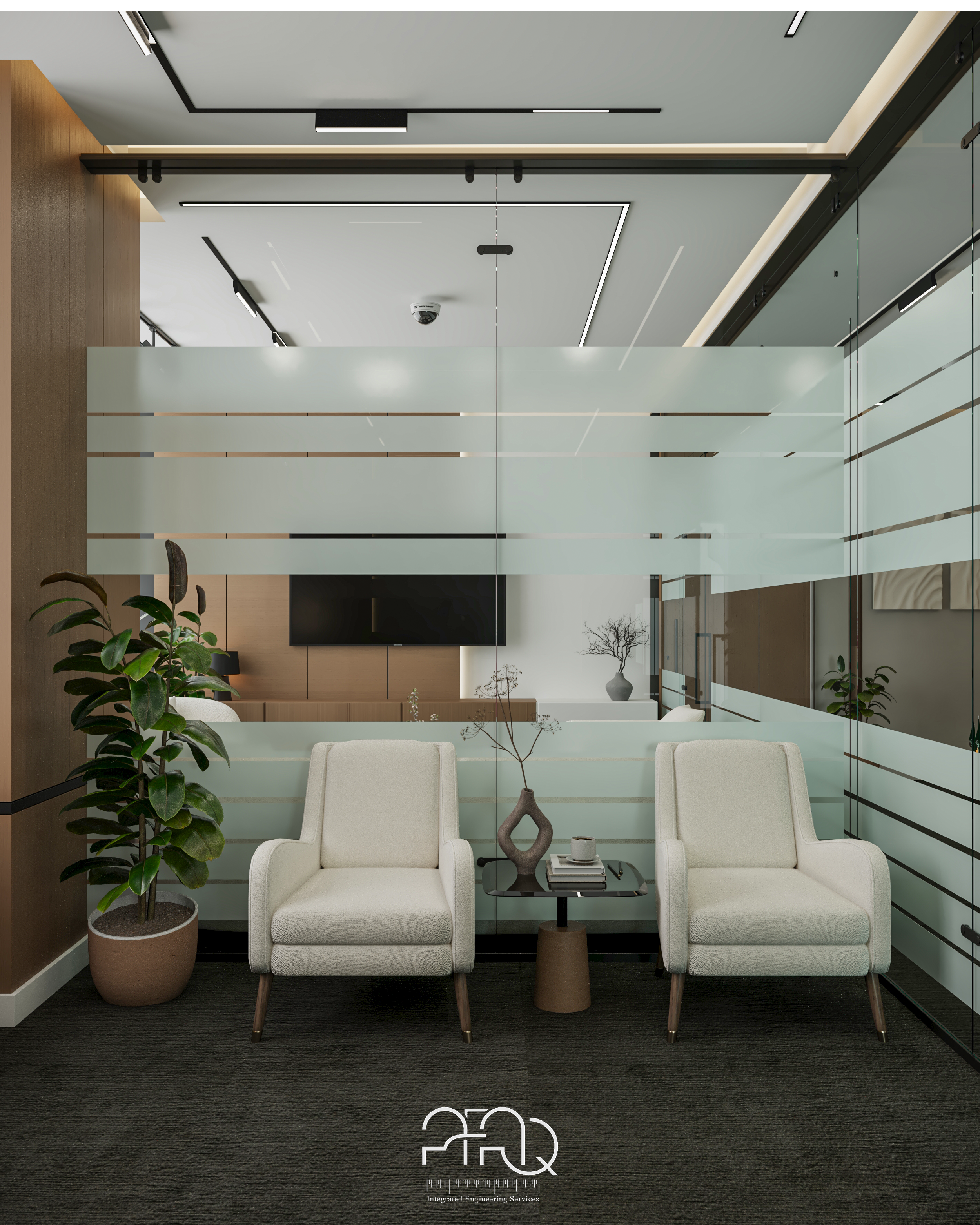 沙特阿拉伯公司室内设计  现代办公室设计-32