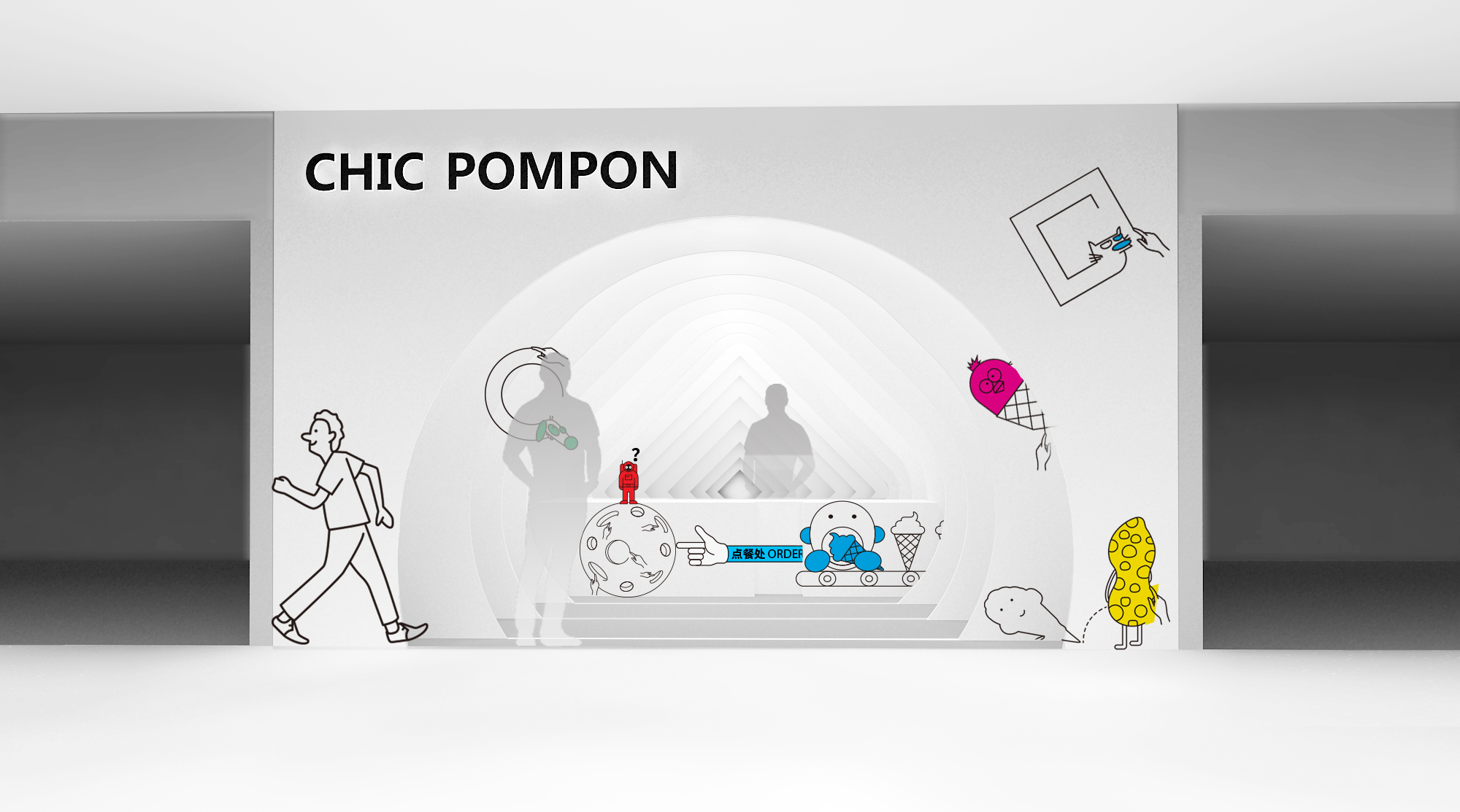 CHIC POMPON 品牌概念终端-41