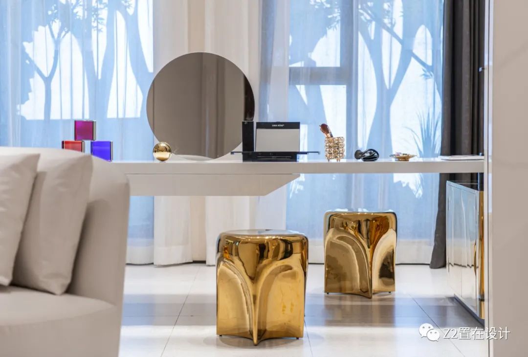 兰州铂悦花园 LOFT | 奶茶色温柔空间,优雅美妆博主生活-32