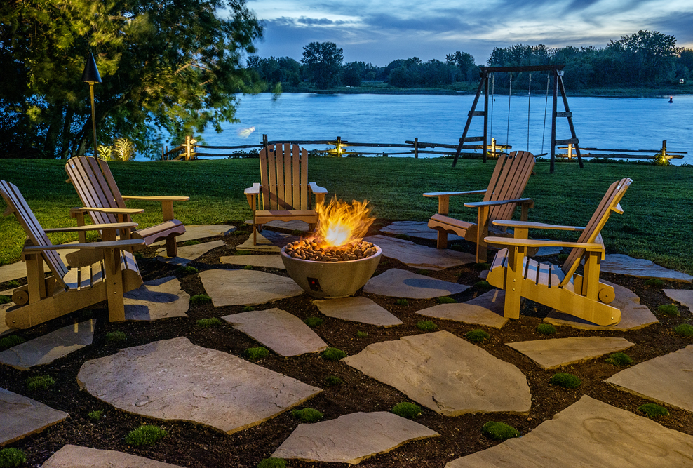 家庭住宅豪华景观布置丨Services Paysagers Dominique Filion-9