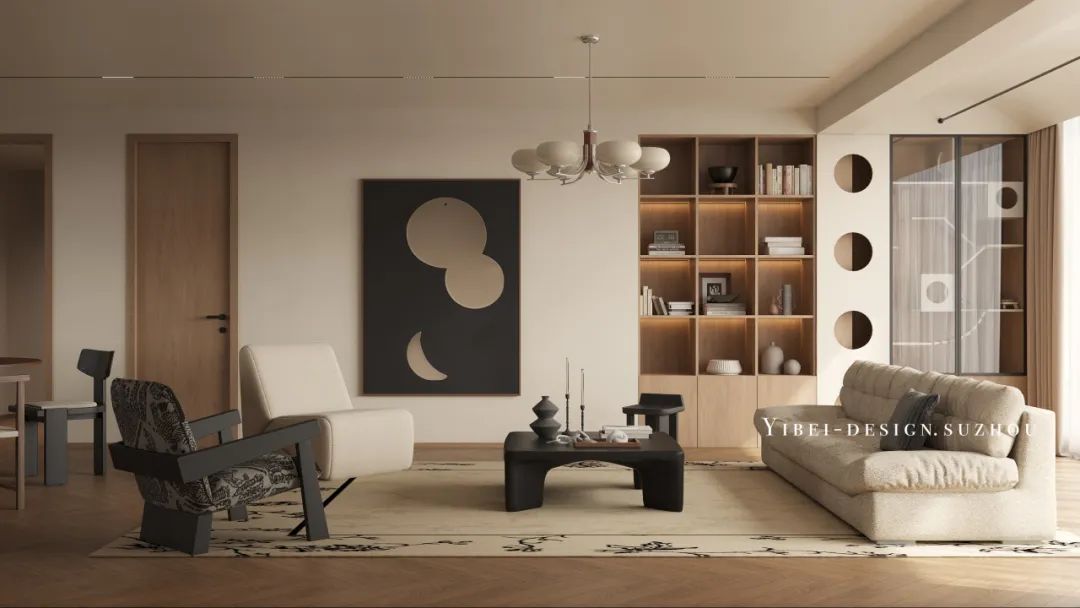 复古和浪漫全都要丨家装设计丨中国苏州丨YIBEI DESIGN-5