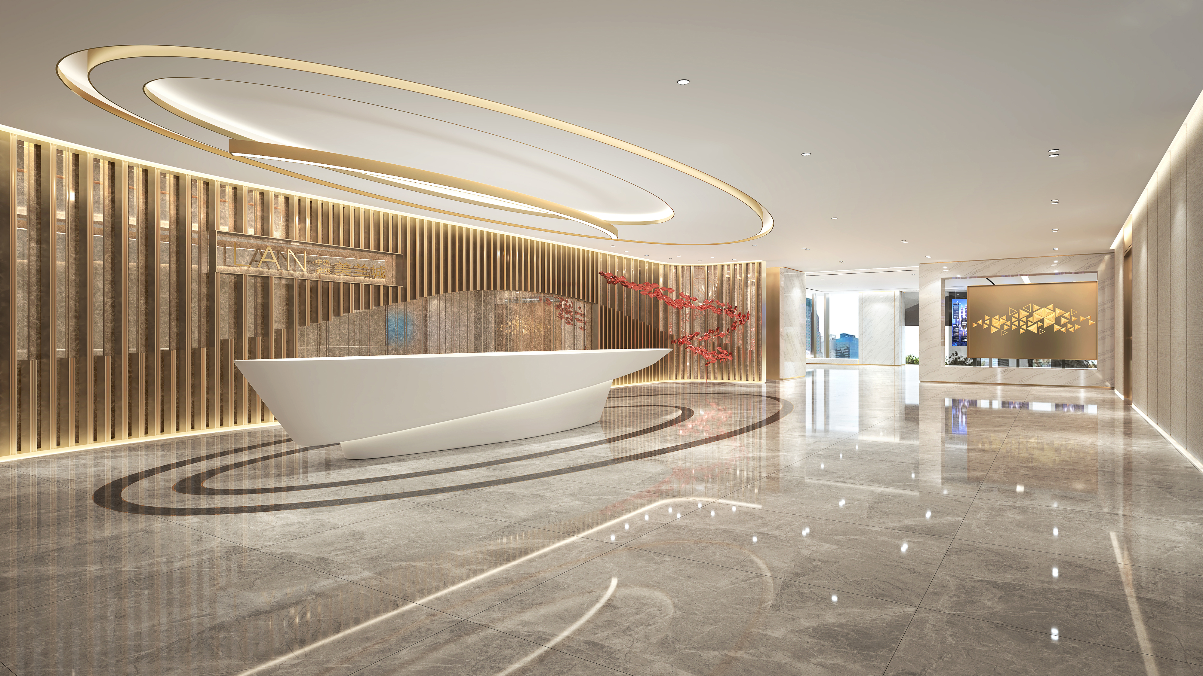 商业办公展厅设计-0
