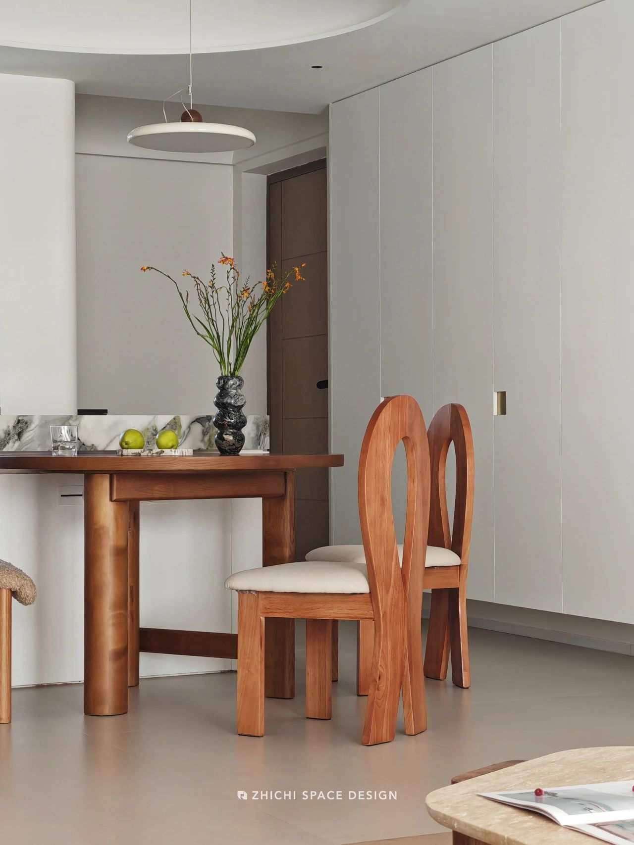 湖北中交越秀知园 128㎡温柔质感丨中国湖北丨武汉咫尺空间设计-18