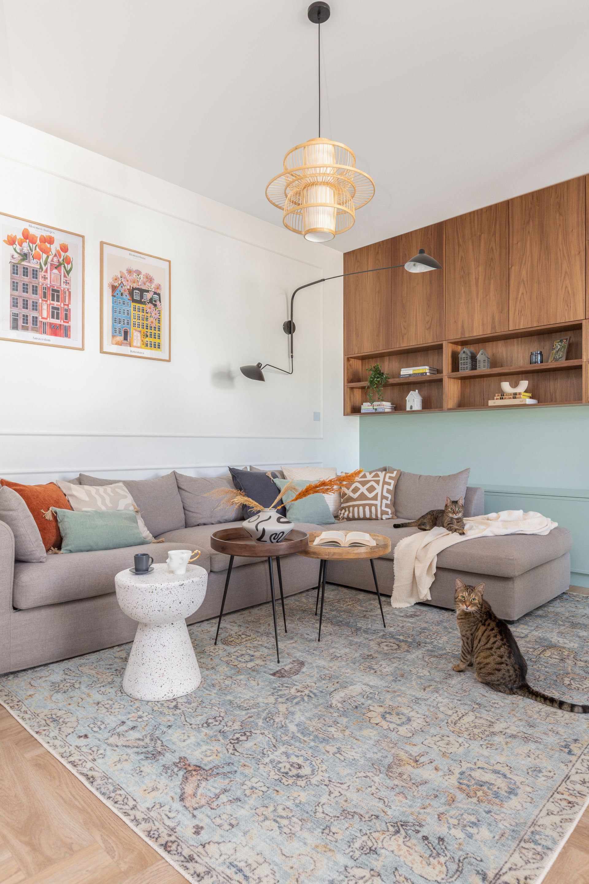 华沙莫科托夫95平公寓室内设计项目丨波兰华沙丨mJoy设计工作室（Renata Michałowicz负责）-14