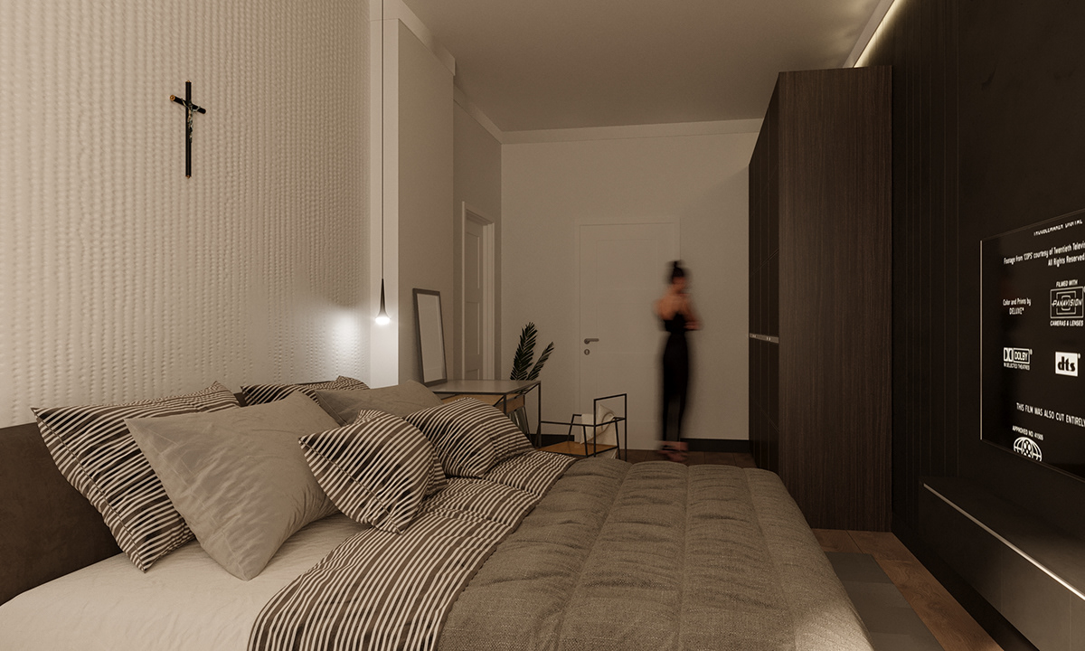 乌克兰尼古拉耶夫市 Loft 风格公寓设计案例-24