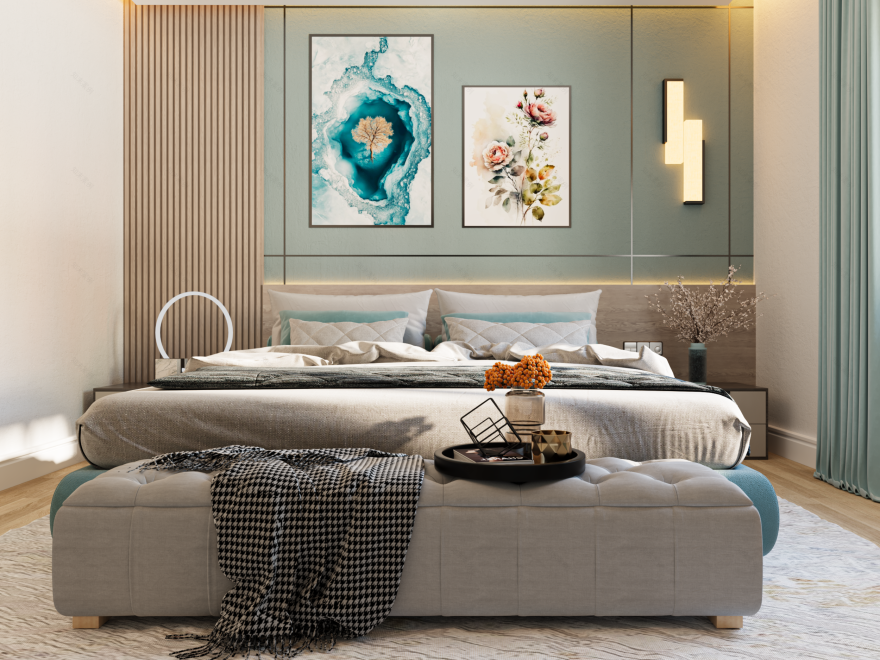 Master Bedroom Design | Simple and Beauty Space-5