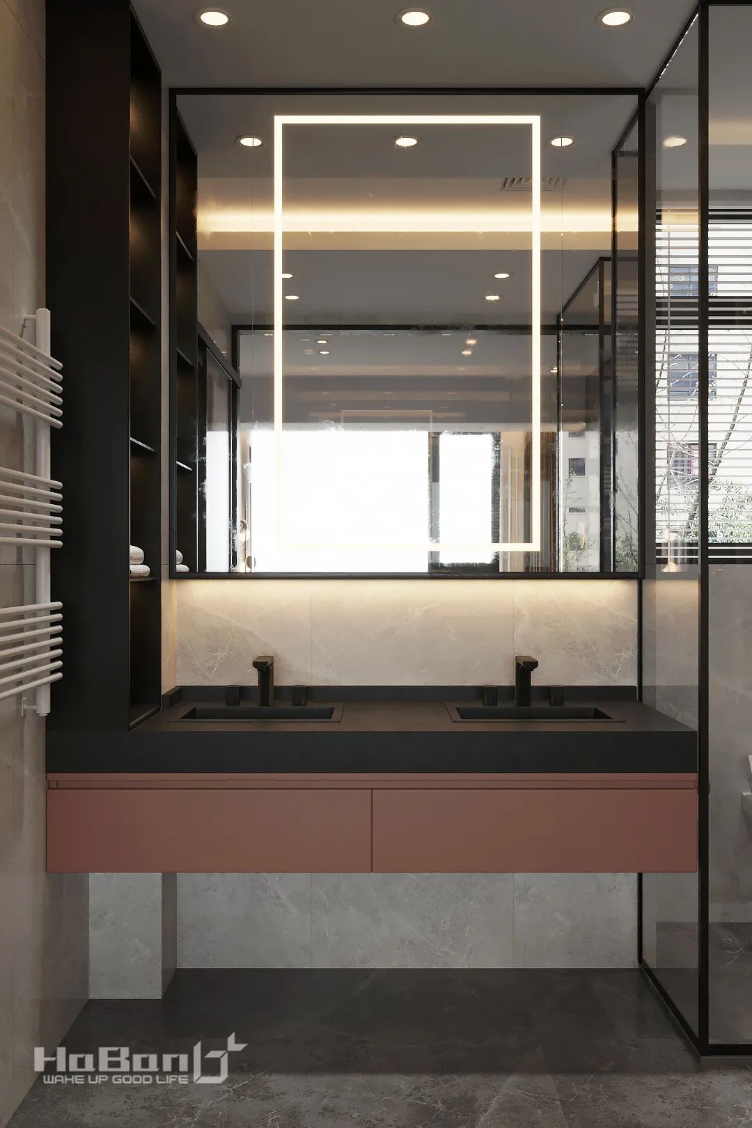 活力色彩的多功能空间设计-40