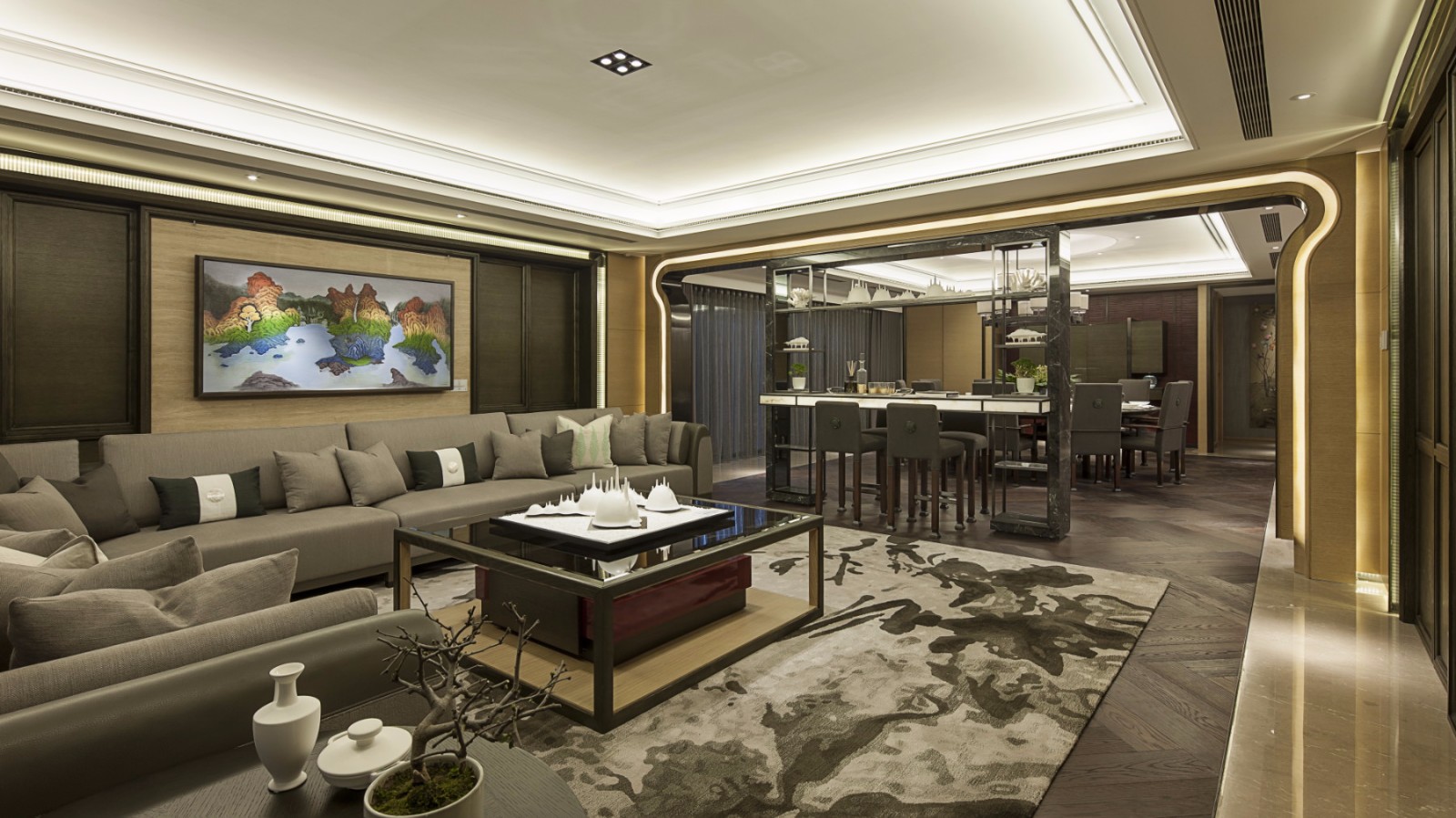 北京中赫万柳书院叠层样板房 | 艺翫时尚,返璞归真-13