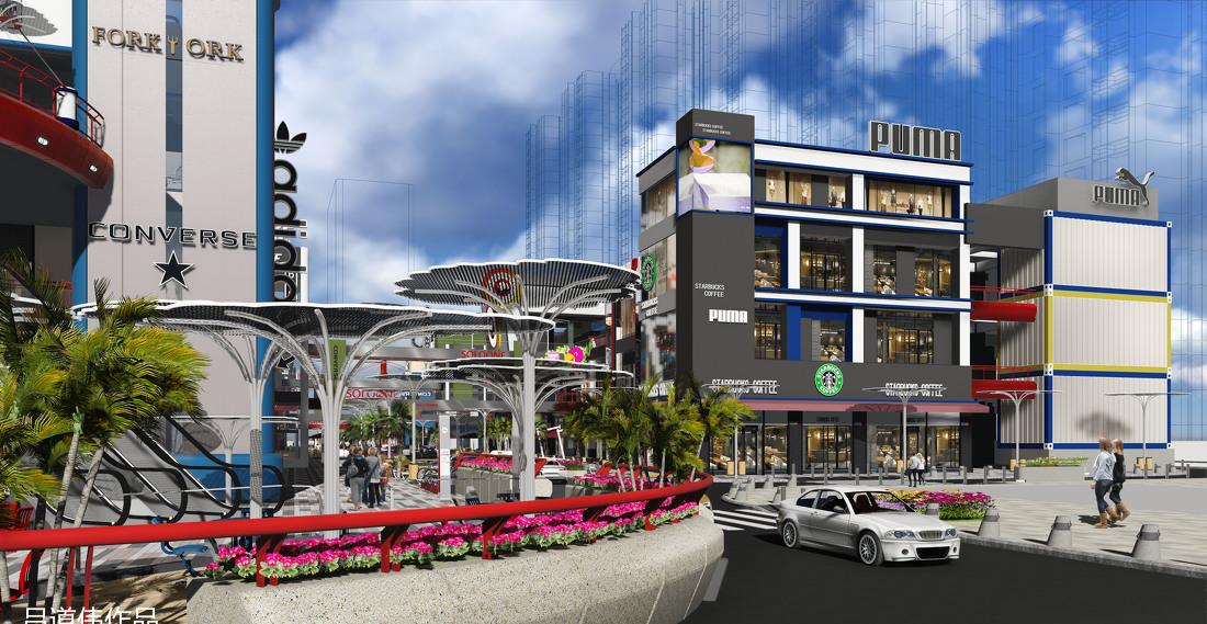 吕道伟操刀海口桫椤湾商业街 | 室内设计的新高峰-4