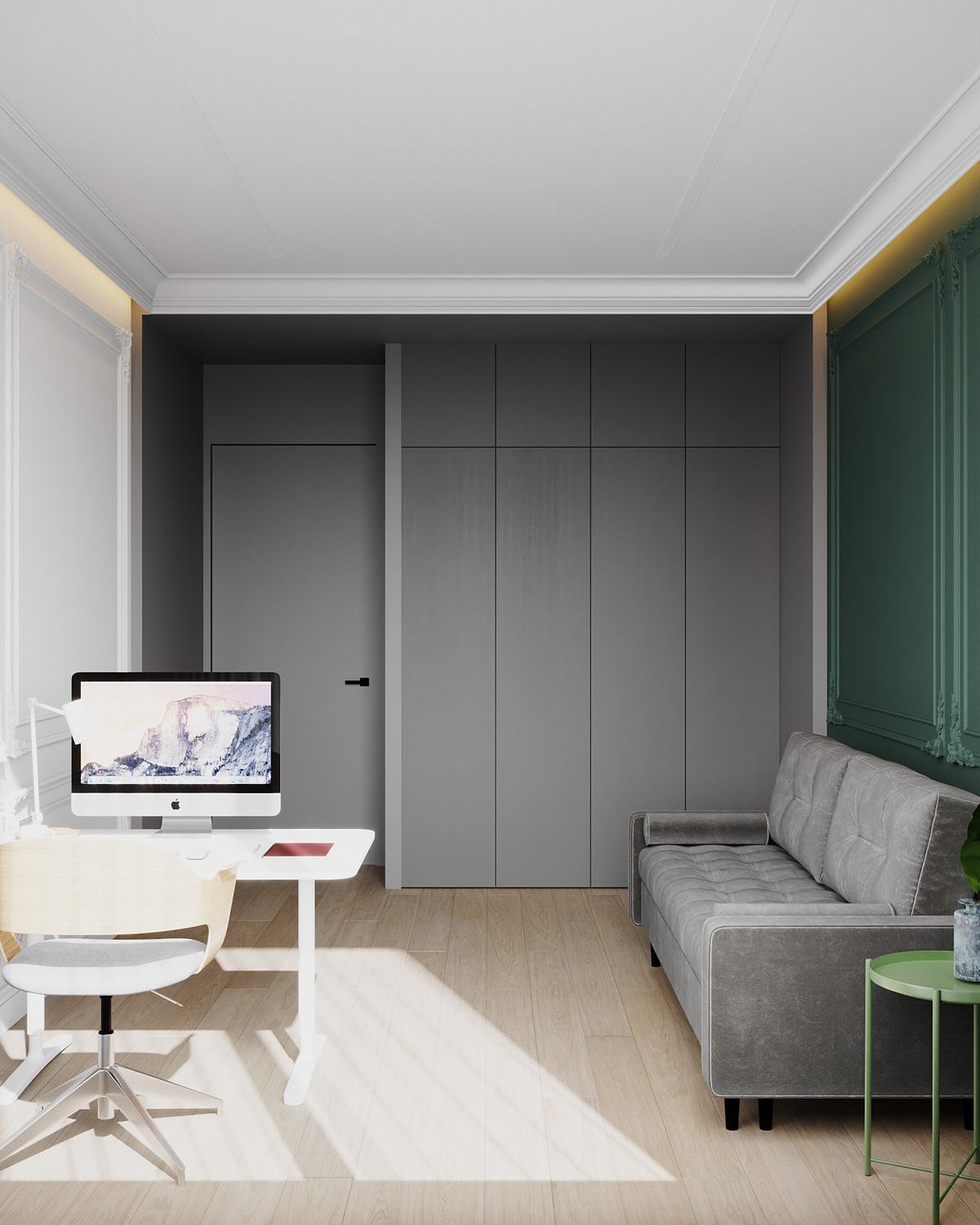 Artem Alekseev-当代经典公寓103㎡-33