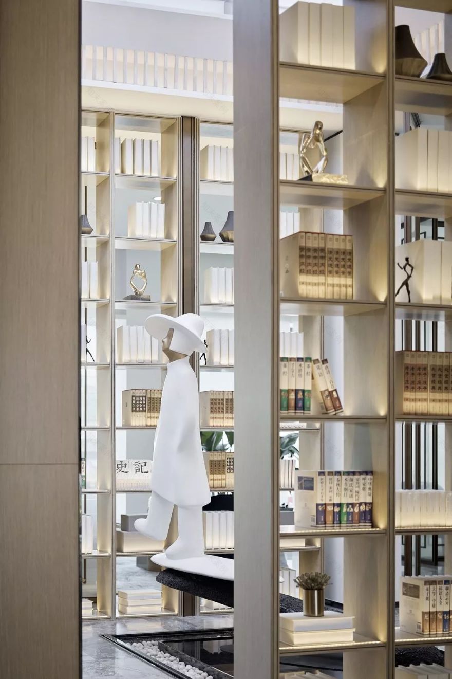 建业桂园销售中心 | 幽境中的艺术空间-13