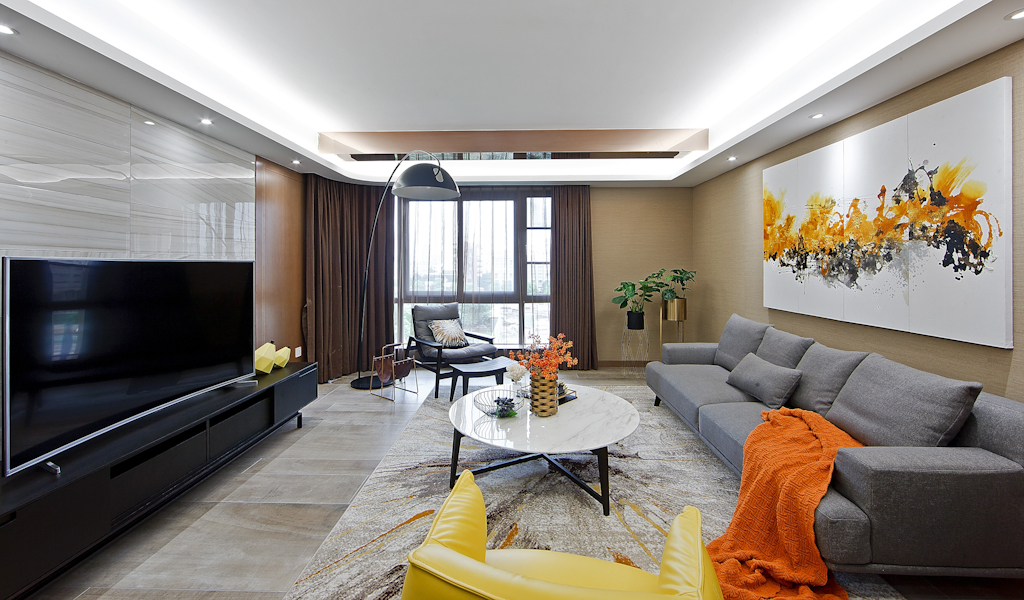 空间摄影作品分享-家装实景 长岛府 北欧风-10