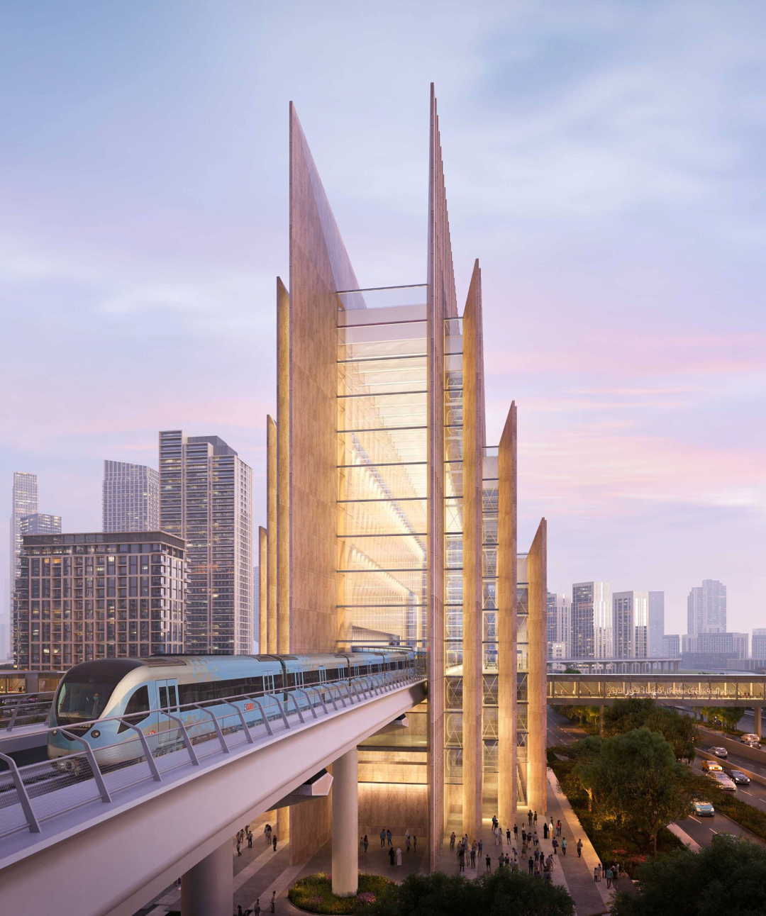 伊玛尔地铁站（Emaar Properties Station）丨阿联酋迪拜丨美国SOM事务所-8