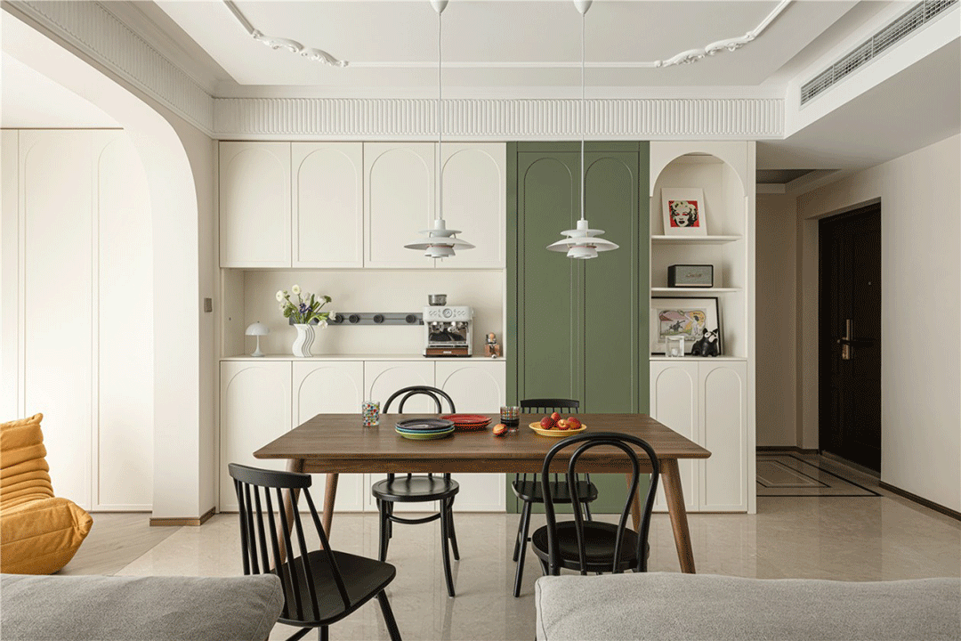 奶油小法式的浪漫丨尚舍家设计-38