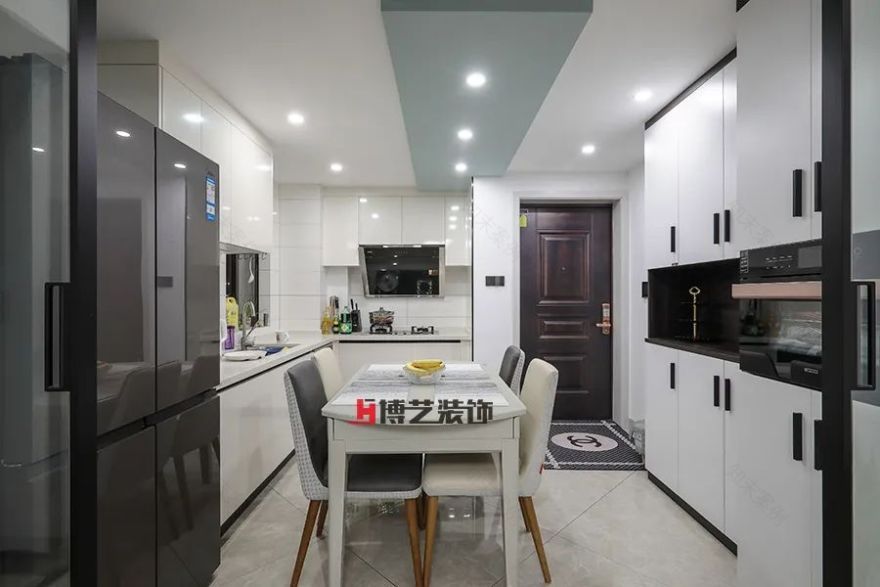 中梁壹号现代黑白家居丨中国嘉兴丨博艺装饰工程有限公司-16