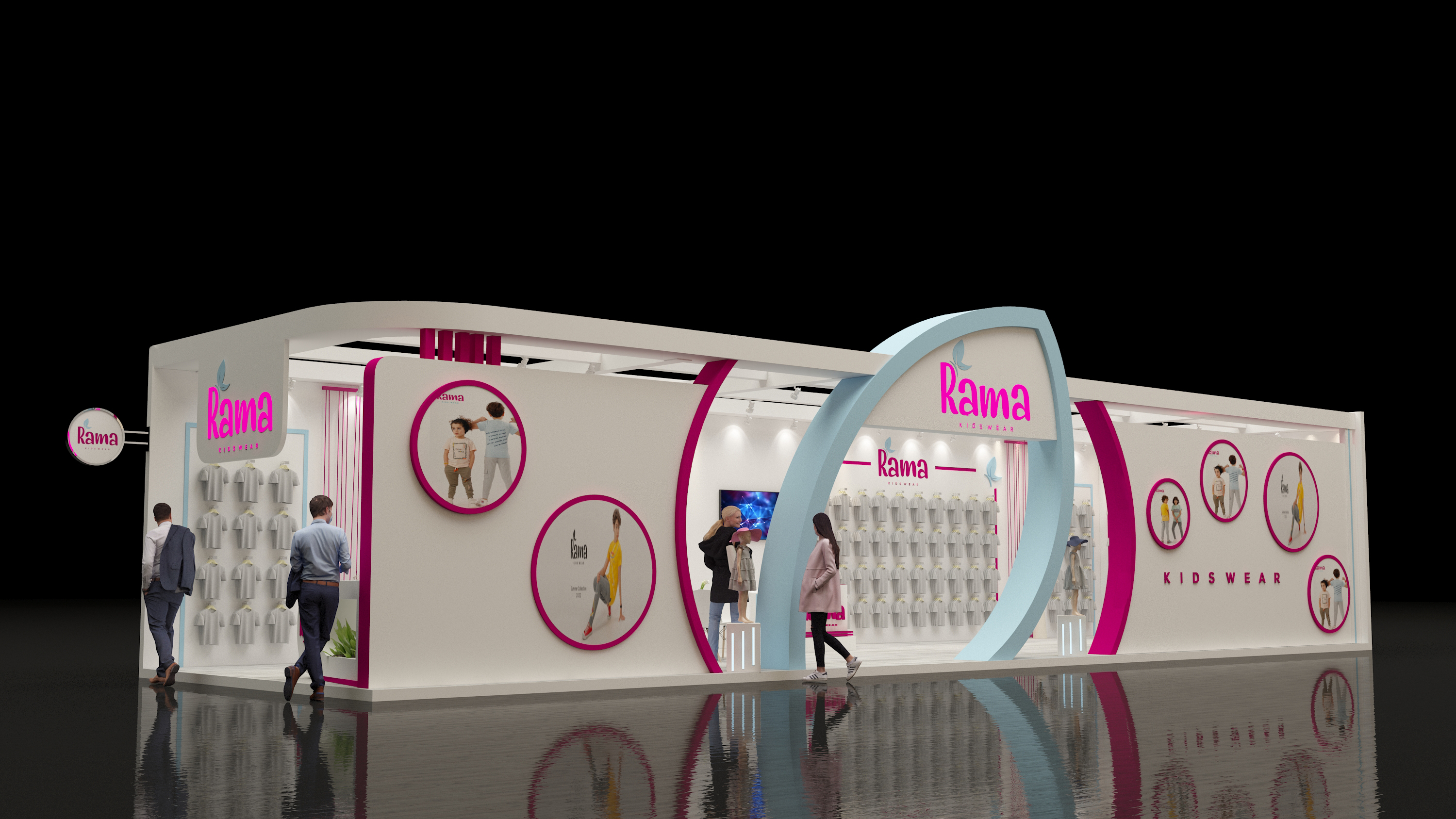 Nelly Kids 2023 设计丨Rama Booth Design-3