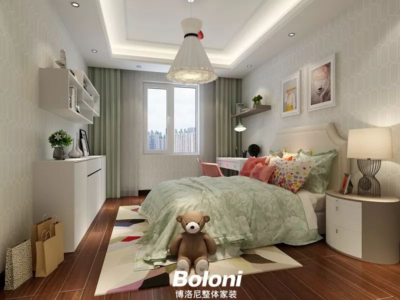 博洛尼打造现代简约家居,展现男女主人个性洒脱生活-34