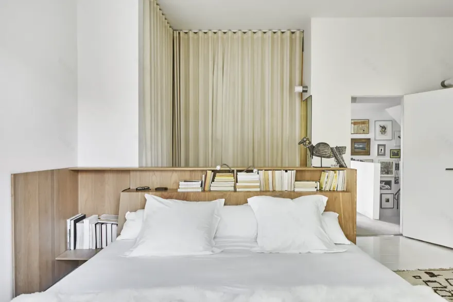 伦敦隐藏式现代混凝土别墅设计-18