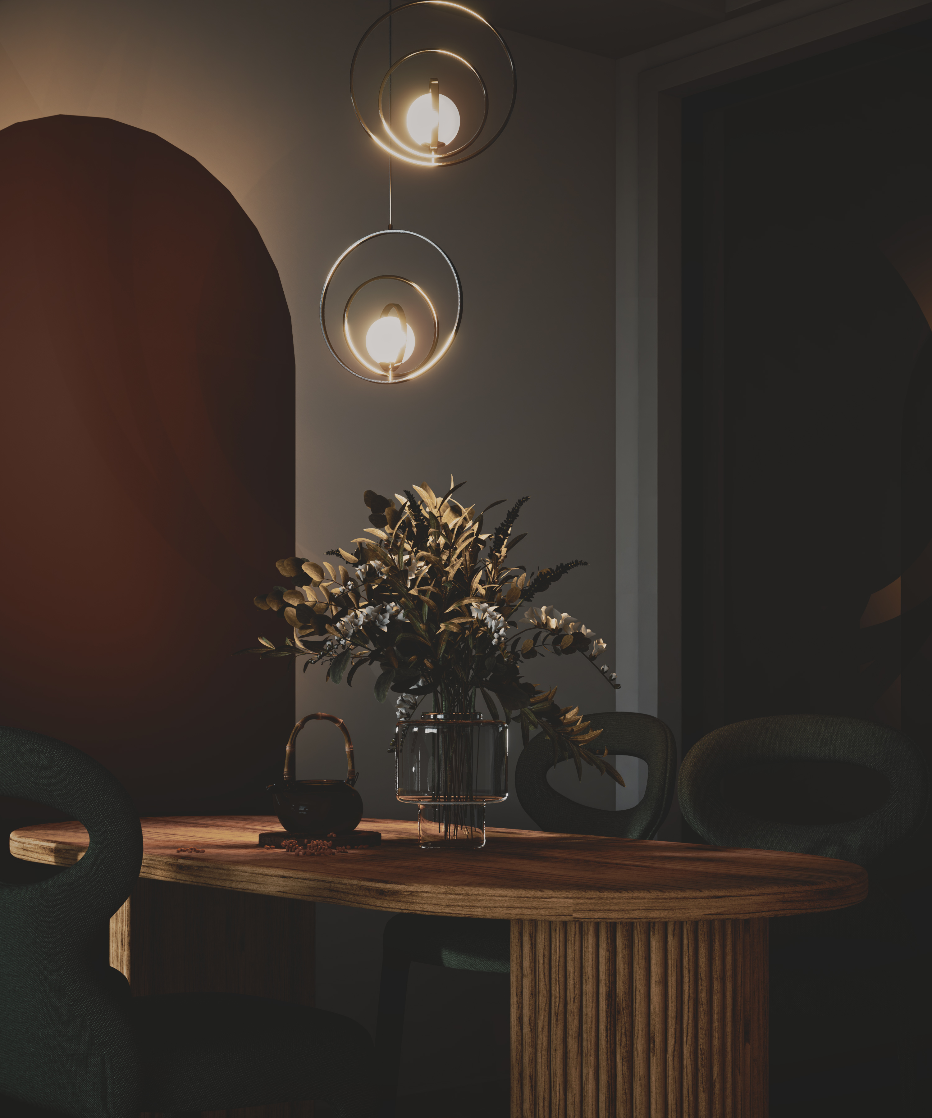 2021 年度渲染动画总结 | 室内设计新趋势与精彩案例解析-54