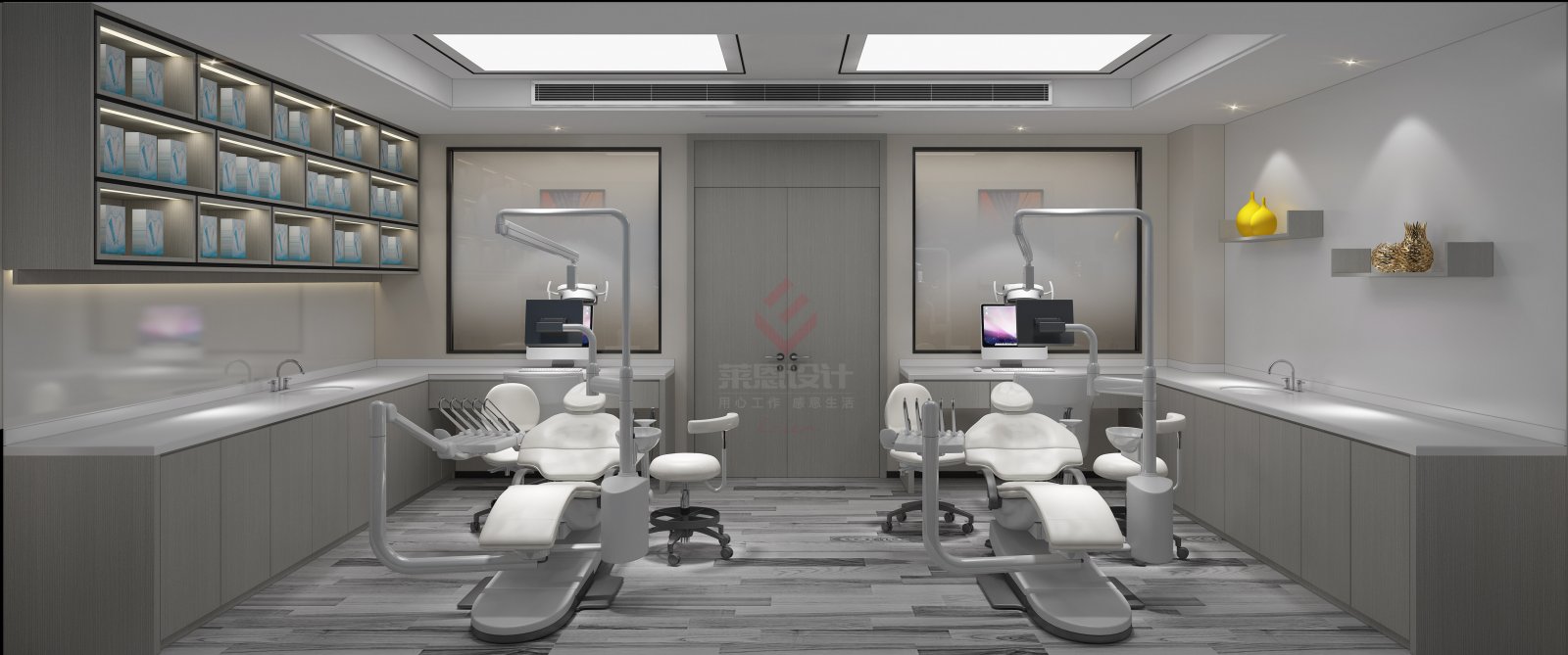 大连瑞齿口腔  莱恩设计-17