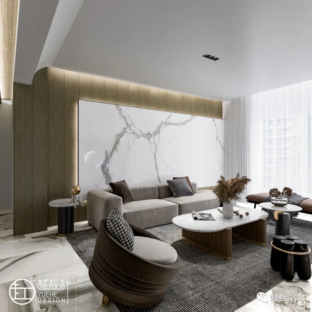 意式复古现代家居设计丨越设计-3