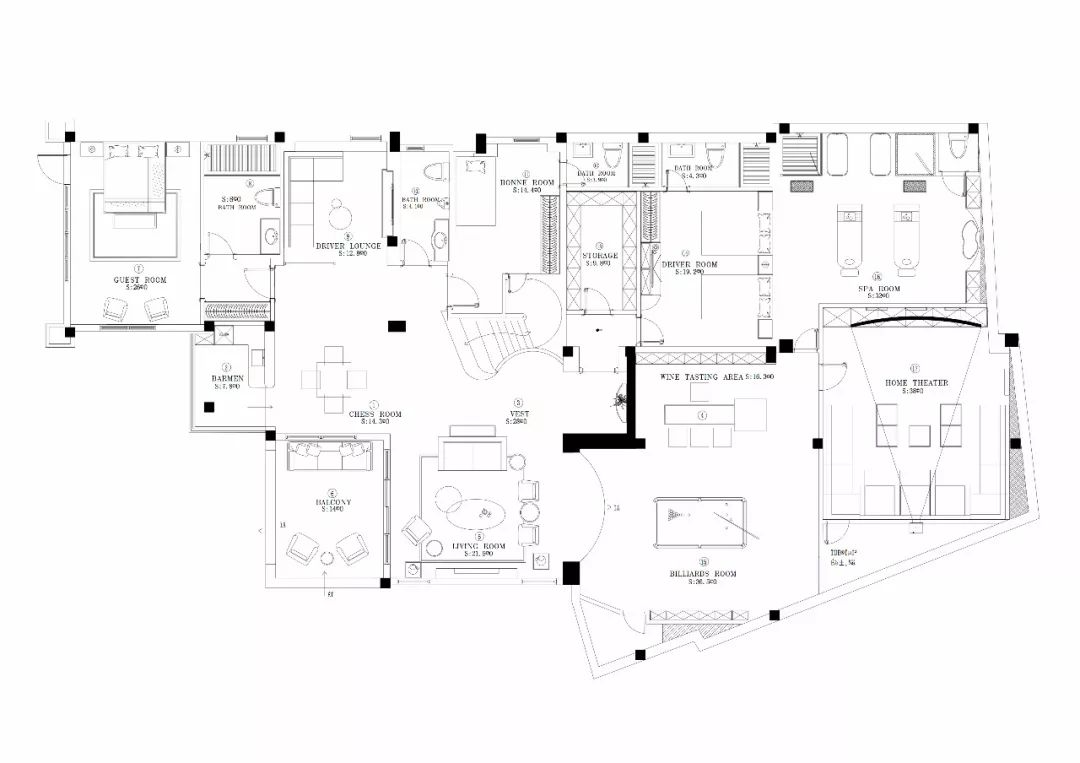 1000㎡成都·麓山国际社区私人别墅设计  STUDIO.Y余颢凌设计事务所-34