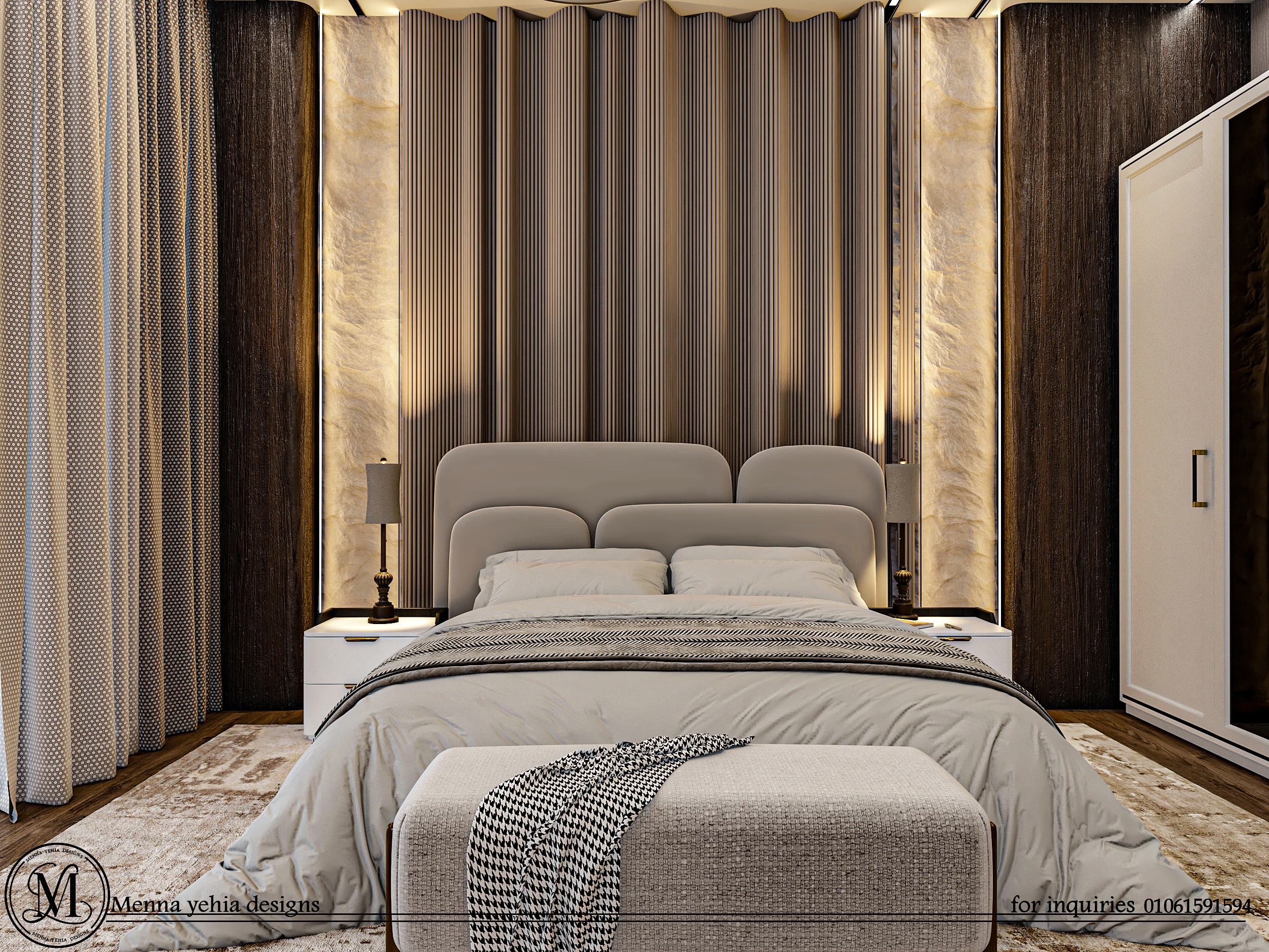 LUXUIRIOUS BEDROOM-0