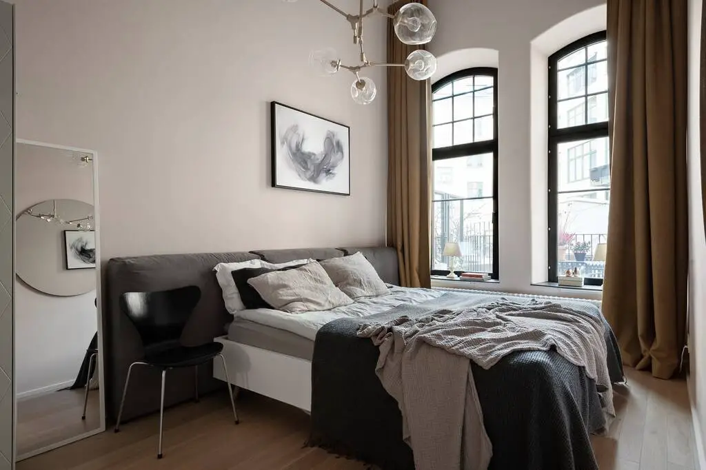 复古工业风优雅公寓,内外反差设计惊艳-7