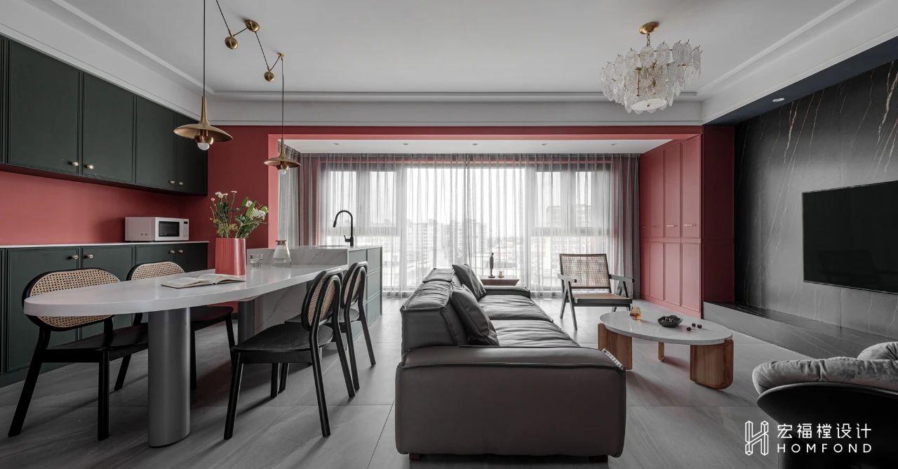 金科集美学府复古与现代住宅设计丨中国成都丨宏福樘设计-15