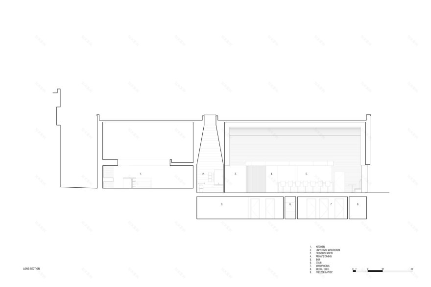 原味海鲜皇宫餐厅·原始店
注:OG常见在口语中表示Original Gangster,有元老、鼻祖、原始的等意思,推测这里Prime Seafood Palace · OG表达招牌海鲜餐厅的原始店的意思,餐厅是后加的,因为原英文标题里推测这家店可能是餐厅,你可根据实际情况调整 丨加拿大多伦多丨Omar Gandhi Architect-13