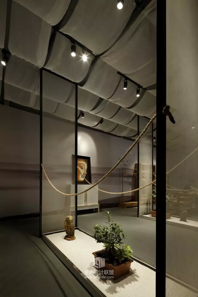 雲尚壹品设计——郑州市中铁陶瓷城营销中心-4